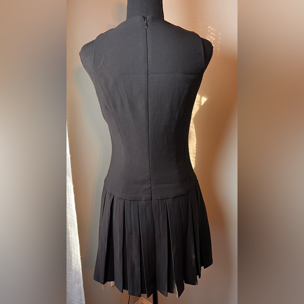 Commense metal button pleated tank dress - Picture 5 of 10